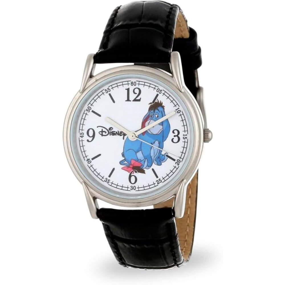NWT - Disney Winnie the Pooh Adult Classic Cardiff Analog Quartz Leather Strap